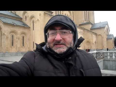 სააგენტო/LADO$AXLEBI/-გილოცავთ /ნათლისღებას/TBILISI. 19.01.2021. - სამების ტაძარი!!!