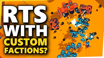 Cubic Annihilation RTS lets you put together your own faction! Steam Demo gameplay in 2025