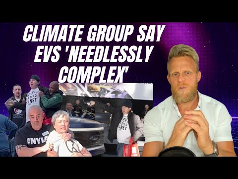 Climate Protestors thrown out of NY Auto Show after demanding an end to EVs