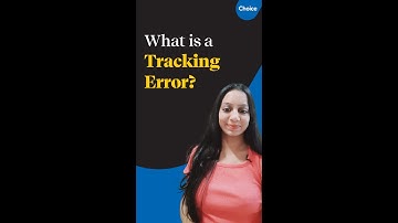 What is Tracking Error? | #shorts