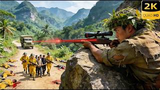 【高燃抗日電影】日軍抓走無辜百姓，誰知叢林深處神槍手從天而降彈無虛發，，一槍一個全數伏殺！❗⚔️#抗日 #槍戰 #動作 #抗日電影 #中國電視劇