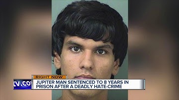 Jupiter man gets 8 years in prison for fatal hate-crime attack