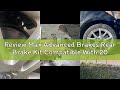 Review Max Advanced Brakes Rear Brake Kit Compatible With 2017 2018 2019 2020 2021 2022 2023 Honda C