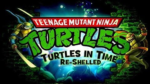 TMNT: Turtles in Time Re-Shelled (PlayStation 3, 2009) FULL 2 PLAYER PLAYTHROUGH (Long Play)