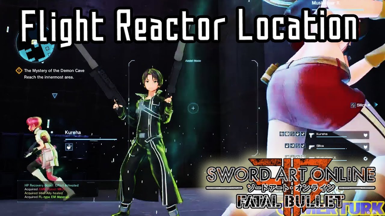 Sword Art Online: Fatal Bullet - Flight Reactor Location