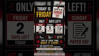 Only 2 days left.No excuses. No distractions.Just study.#motivation#neetaspirents #reneet#viral