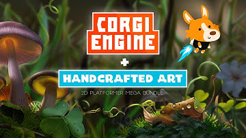 Corgi Engine + Handcrafted Art - 2D Platformer Mega Bundle - Release Trailer