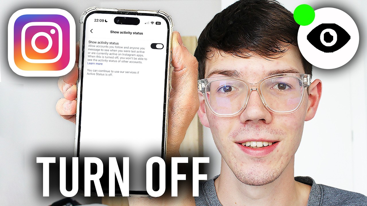 How To Turn Off Active Status On Instagram - Step By Step - YouTube