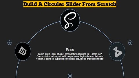 Build A Circular Slider From Scratch | HTML, CSS, JavaScript from season 2