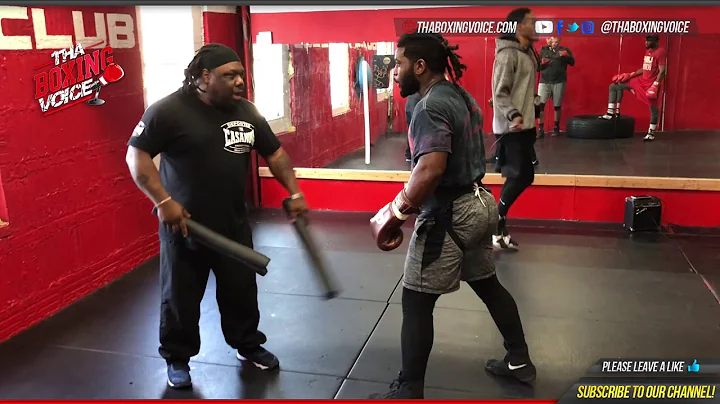 "Iron Maj" Alvin Varmall Jr Hard at work with Trai...
