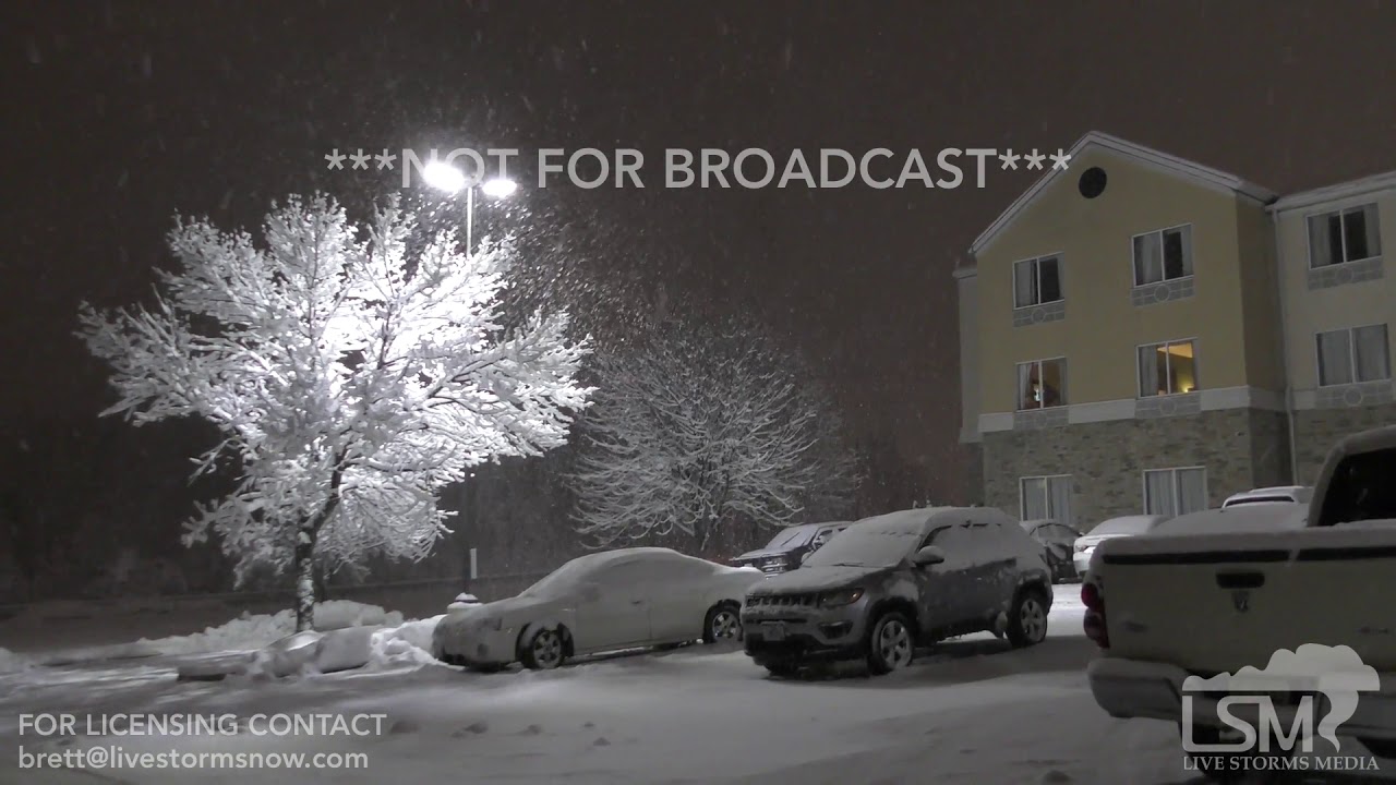 01112019 Columbia, Missouri Winter Storm Gia Snow and Hazardous