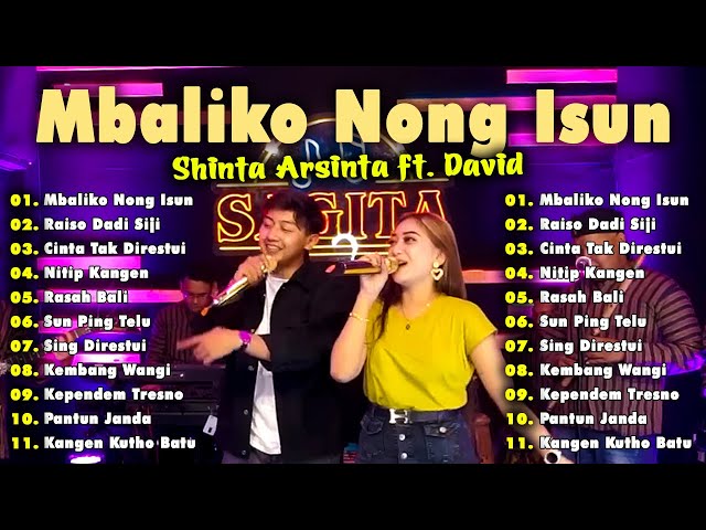 Shinta Arsinta Feat David | Dangdut Koplo Terbaru 2023 | Mbaliko Nong Isun - Raiso Dadi Siji class=