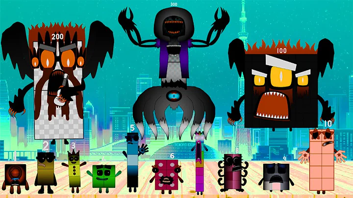 Units VS Mega! UncannyBlocks Band Different UBD  Tens !!  Battle of the Mini Giants!