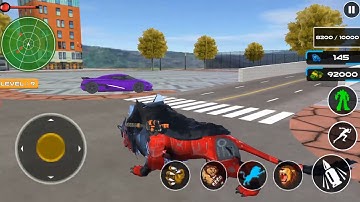 Dragon Robot Car Game Robot transforming games - Android Robot Gameplay