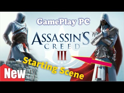 Assassian's Creed 3 GamePlay Start First Scene, Ubisoft Games #MAZGamesAndGraphics