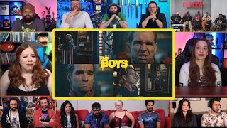 YouTubers React To Homelander Talking To Himself (Mirror Scene) - The Boys S3 Ep6 Reaction Mashup