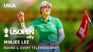 2024 U.S. Women's Open Presented by Ally Highlights: Minjee Lee, Round 3 | Every Televised Shot