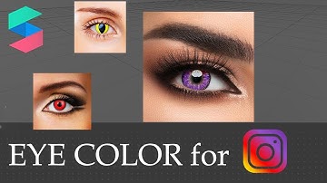 CHANGE EYE COLOR for INSTAGRAM / SPARK AR tutorials