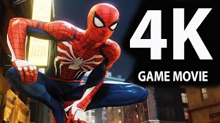 SPIDER-MAN All Cutscenes Movie Full Story (PS5 REMASTERED Edition) 4K UHD