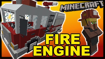 [1.12 Minecraft] Working FIRE ENGINES - One structure command