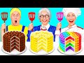 自分 vs おばあちゃんの料理チャレンジ | 驚くべきハックとトリック Fun Teen