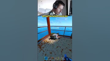 I hit the JACKPOT on Oil Rig 💰😈 #xkevv #rust #shorts