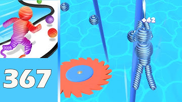 Rope-Man Run (IOS/Android) NEW UPDATE Gameplay Walkthrough All Level Eps 367 #Shorts