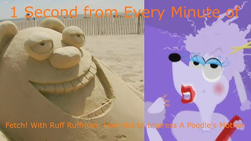 1 Second from Every Minute of Fetch! With Ruff Ruffman: How Not to Impress a Poodle
