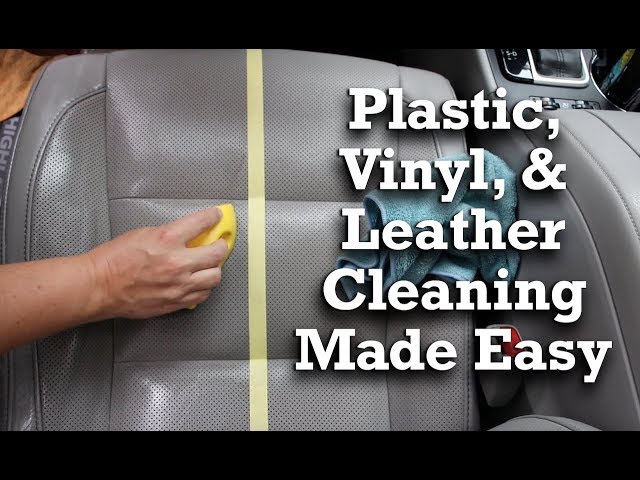 How to Clean Car Interior: Leather, Fabric and Plastics - Meineke