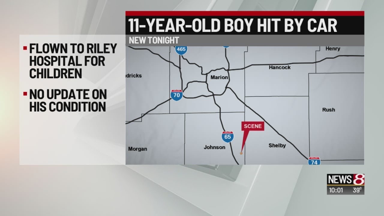 11-year-old boy hit by car - YouTube