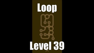 Loop Level Stage Niveau Nivel Yровень 39. Solution