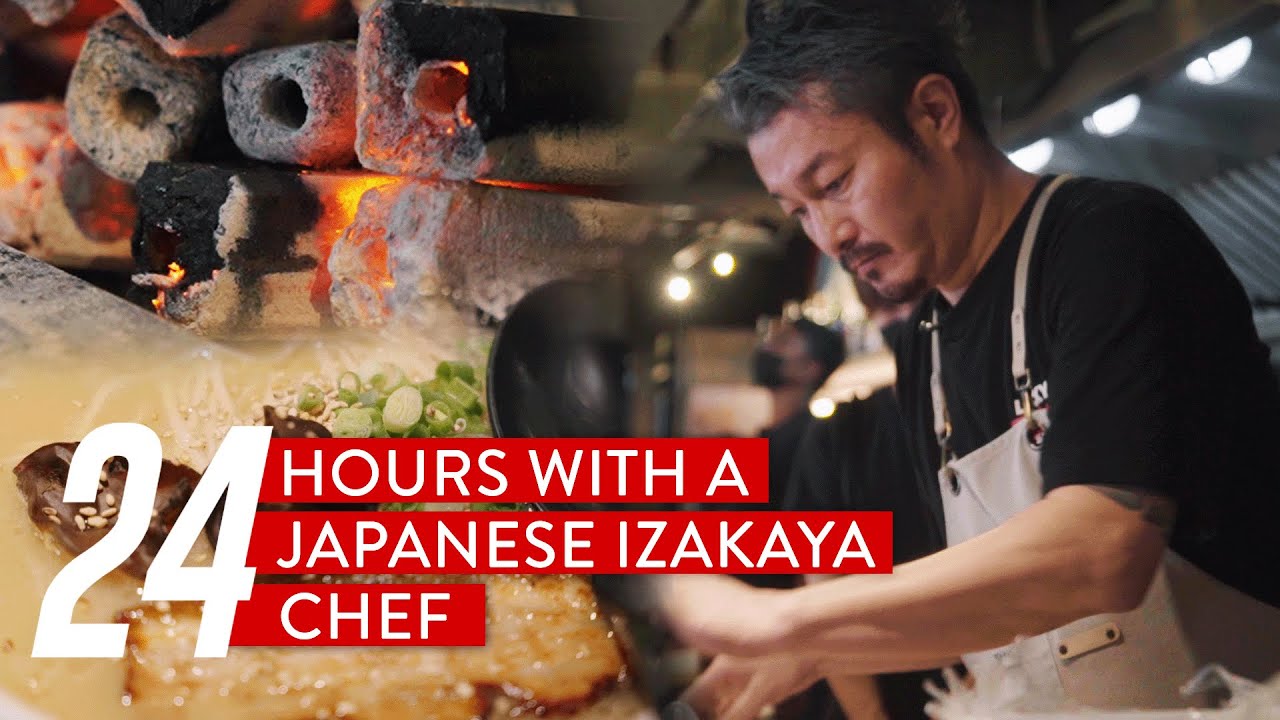 ⁣24 Hours With A Japanese Izakaya Chef: Torasho Ramen & Charcoal Bar