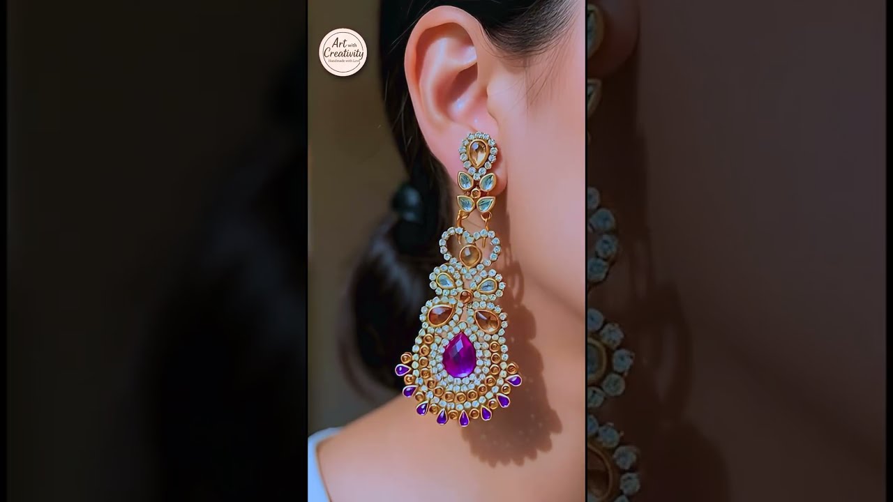 5 простых дизайнов сережек из смолы | Сделай сам | Поделка за 5 минут | Украшения ручной работы |...