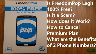 FreedomPop Review - Is it 100% Free? Is it a Scam? How to Downgrade to Free Plan & More!