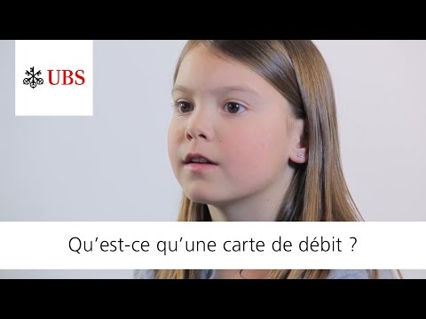 Qu’est-ce qu’une carte de débit ? | Les petits d'UBS