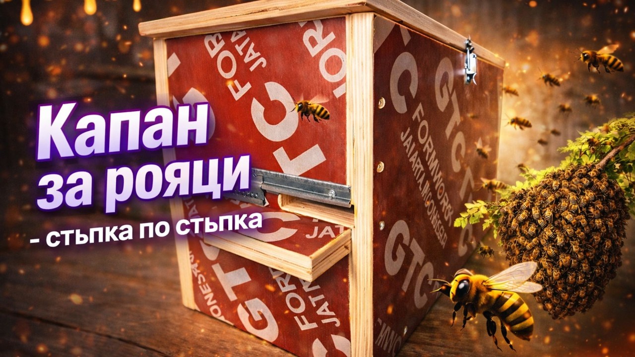 Капани за рояци стъпка по стъпка