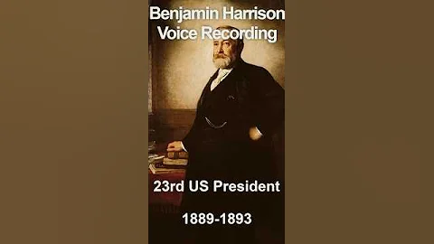 Earliest Recording of a US President