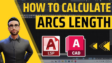 How to quickly calculate the total length of Arcs in AutoCAD using an AutoCAD Lisp