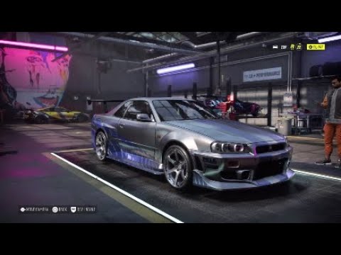 Need For Speed Heat 2 Fast 2 Furious Brian S Nissan Skyline Youtube