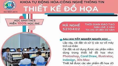 Giới thiệu ngành Thiết kế đồ họa| Trường Trung cấp Kinh tế - Kỹ thuật Nguyễn Hữu Cảnh