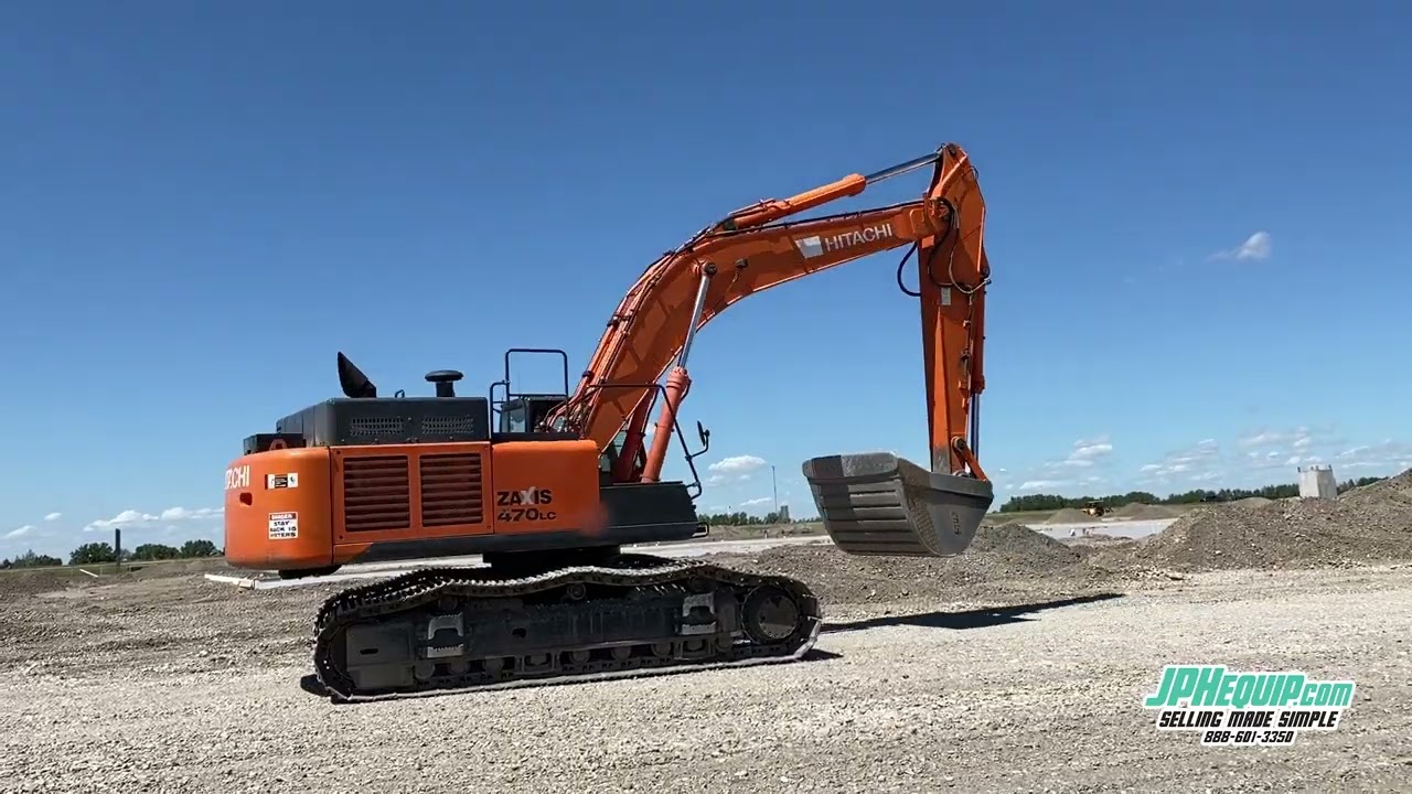 2013 Hitachi ZX470LC 5B Excavator with Cleanup Bucket #8752