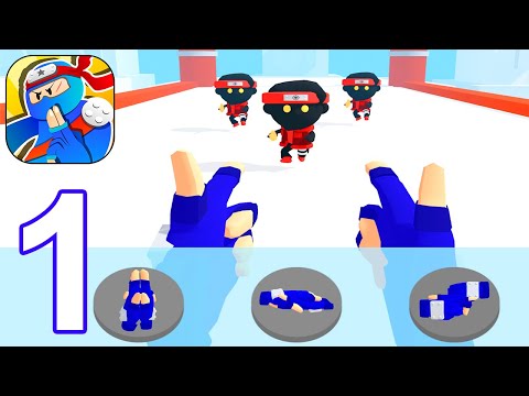 Ninja Hands - Gameplay Part 1 All Levels Max Level (Android, iOS)