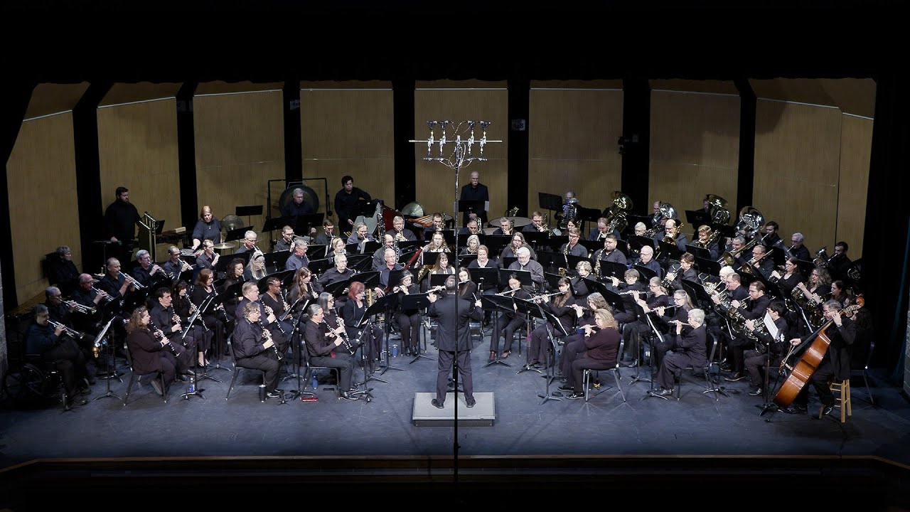 Austin Symphonic Band Performing Suite of Old American Dances