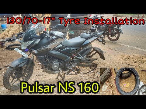 pulsar ns 200 tyre size rear