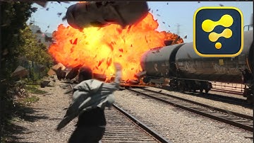 Exploding Train | A Video Copilot Classic - But in Fusion!
