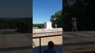 Incident at the Tomb of the Unknown Soldier (disrespectful tourist)