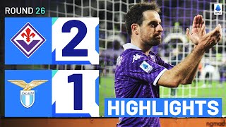 FIORENTINA-LAZIO 2-1 | HIGHLIGHTS | Bonaventura rebound edges Lazio | Serie A 2023\/24