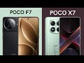 POCO F7 VS POCO X7 | Specs Comparison