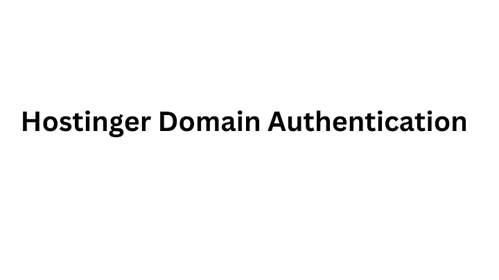 Hostinger SPF, DKIM, DMARC Records Configuration | Step by Step Domain Authentication Tutorial