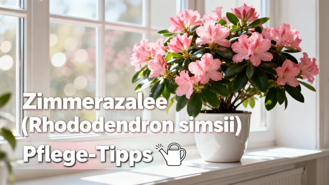 Zimmerazalee (Rhododendron simsii) 🌸 | Pflege, Standort & Blüh-Tipps für deine Azalee